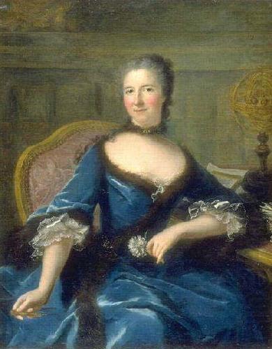 Portrait de Emilie Le Tonnelier de Breteuil, marquise du Chatelet, unknow artist
